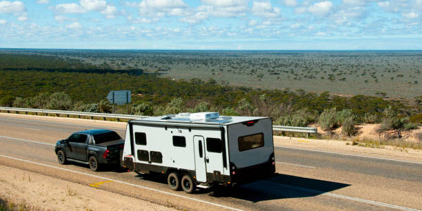 Caravan Travel on the Road